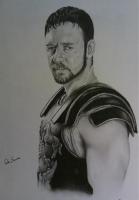 Drawings - Maximus - Graphite  Charcoal